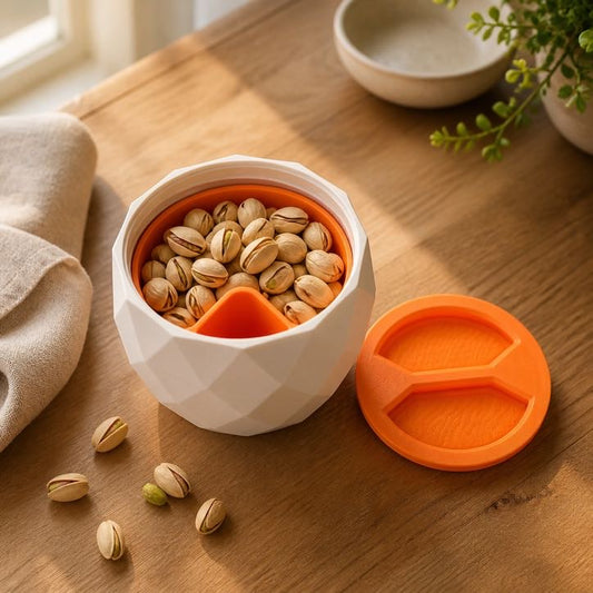 Pistazienschale 2-in-1 To-Go