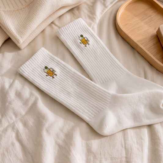 Socken mit Aufdruck